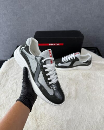 Prada Cups Grey Antraciet