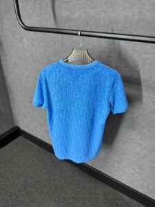 Christian Dior Oblique Blue T-Shirt - Afbeelding 2