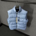 Christian Dior Oblique Bodywarmer Lightblue High Quality