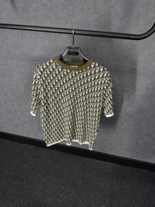 Christian Dior Oblique Groen T-Shirt