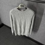 Christian Dior Oblique Beige Sweater High Quality