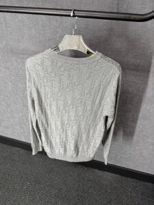 Christian Dior Oblique Beige Sweater High Quality - Afbeelding 3