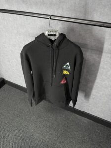 Christian Dior Black Logo Side Hoody High Quality