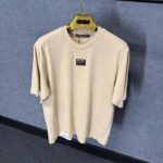 Dolce Gabbana Beige T-Shirt MID Logo