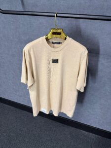 Dolce Gabbana Beige T-Shirt MID Logo