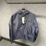 Dolce Gabbana Blauw Jasje Capuchon