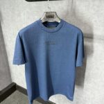 Essentials Fear Of God Dark Blue T-Shirt MID Logo