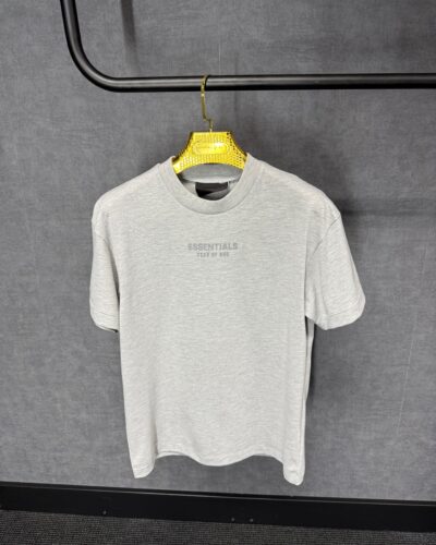 Essentials Fear Of God Dark Grey T-Shirt MID Grey Logo