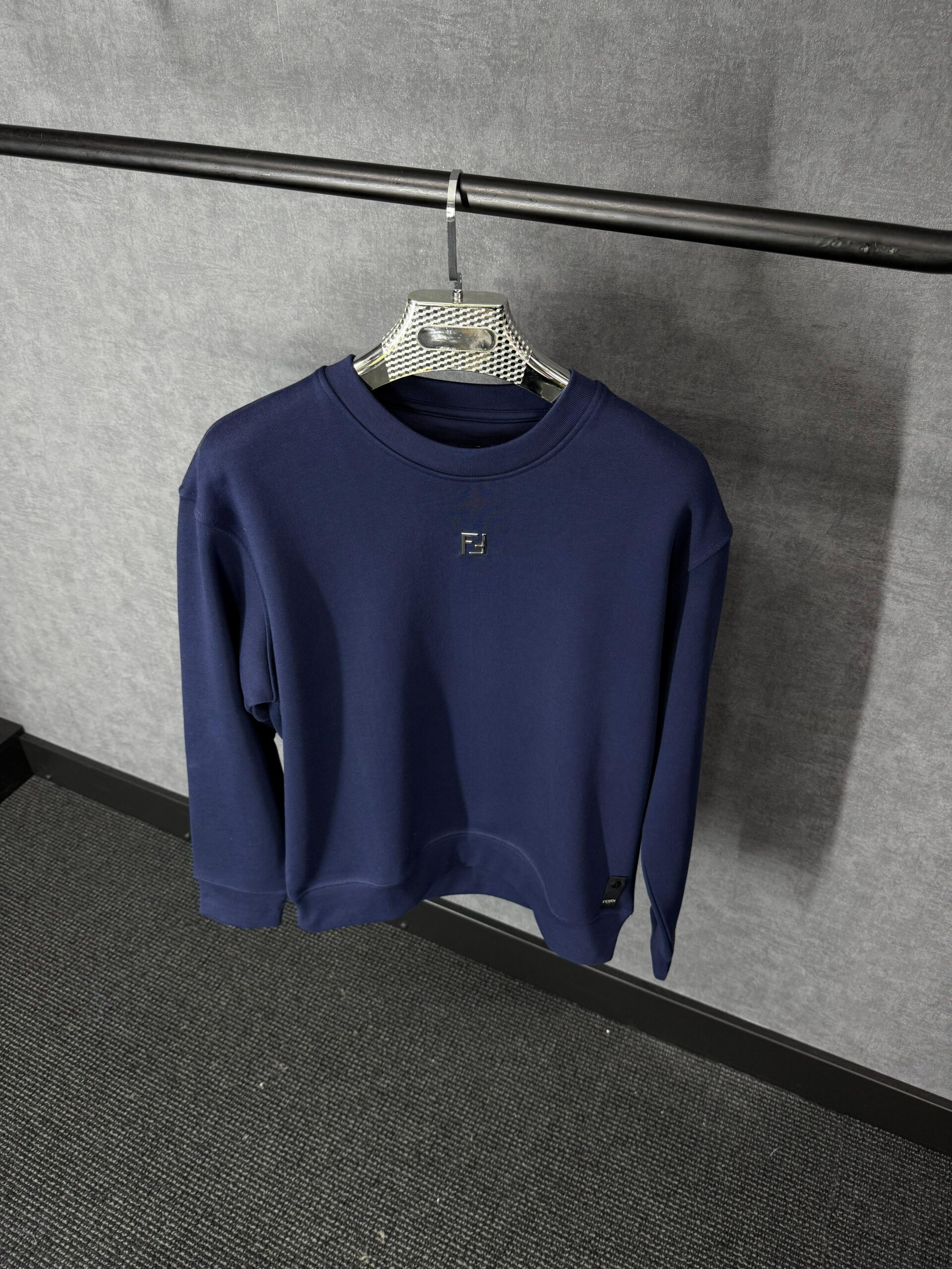 Fendi Dark Blue Sweater High Quality - Afbeelding 1