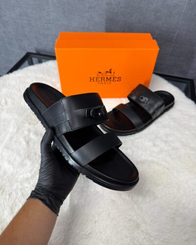 Hermes Jackson Sandal Black