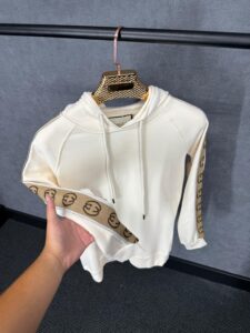 Gucci Beige Hoody Patroon - Afbeelding 2