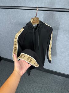 Gucci Black Hoody Patroon - Afbeelding 2