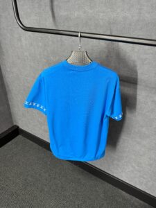 Louis Vuitton Blue T-Shirt Arm Logo - Afbeelding 2
