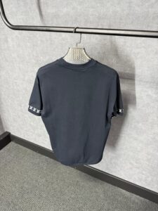 Louis Vuitton Dark Blue T-Shirt Arm Logo - Afbeelding 2