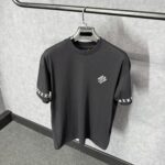 Louis Vuitton Black T-Shirt Arm Logo