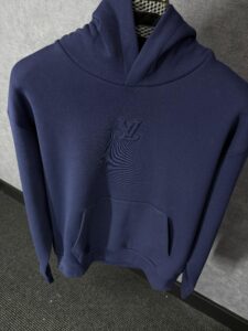 Louis Vuitton Dark Blue Hoody High Quality - Afbeelding 2