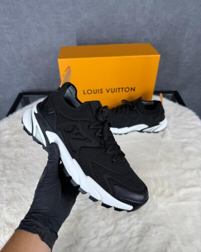 Louis Vuitton Tatic Black White Sneakers (NFC)