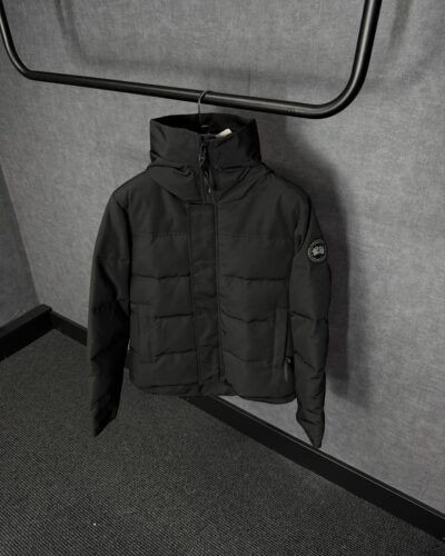 Canada Goose Mac Millan Black, Black Label High Quality