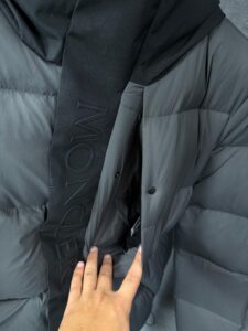 Moncler Madeira Hooded Short Down Jacket Antraciet + NFC High Quality - Afbeelding 5