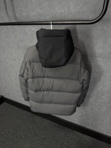 Moncler Madeira Hooded Short Down Jacket Antraciet + NFC High Quality - Afbeelding 7