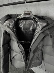 Moncler Madeira Hooded Short Down Jacket Antraciet + NFC High Quality - Afbeelding 9