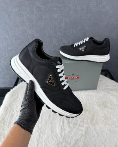 Prada Black/White Sneakers