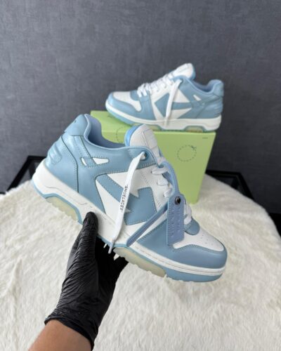 Off-White Light Blue Sneakers