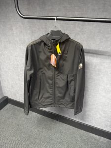 Parajumpers Black Outdoor Rain Jacket