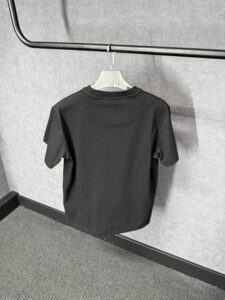Stone Island Black Pocket Logo T-Shirt - Afbeelding 2