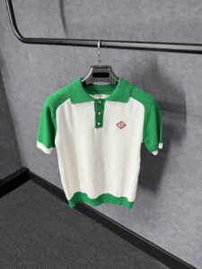 Casablanca White Green Polo