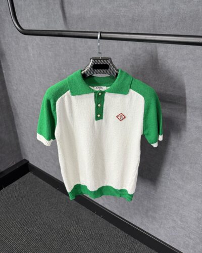 Casablanca White Green Polo
