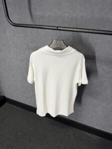 Prada White Soft T-Shirt - Afbeelding 2