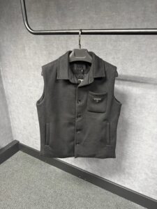 Prada Black Pocket Vest