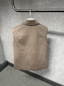 Prada Dark Brown Pocket Vest - Afbeelding 2