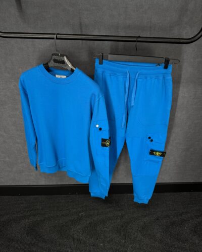 Stone Island Blauw Trainingspak