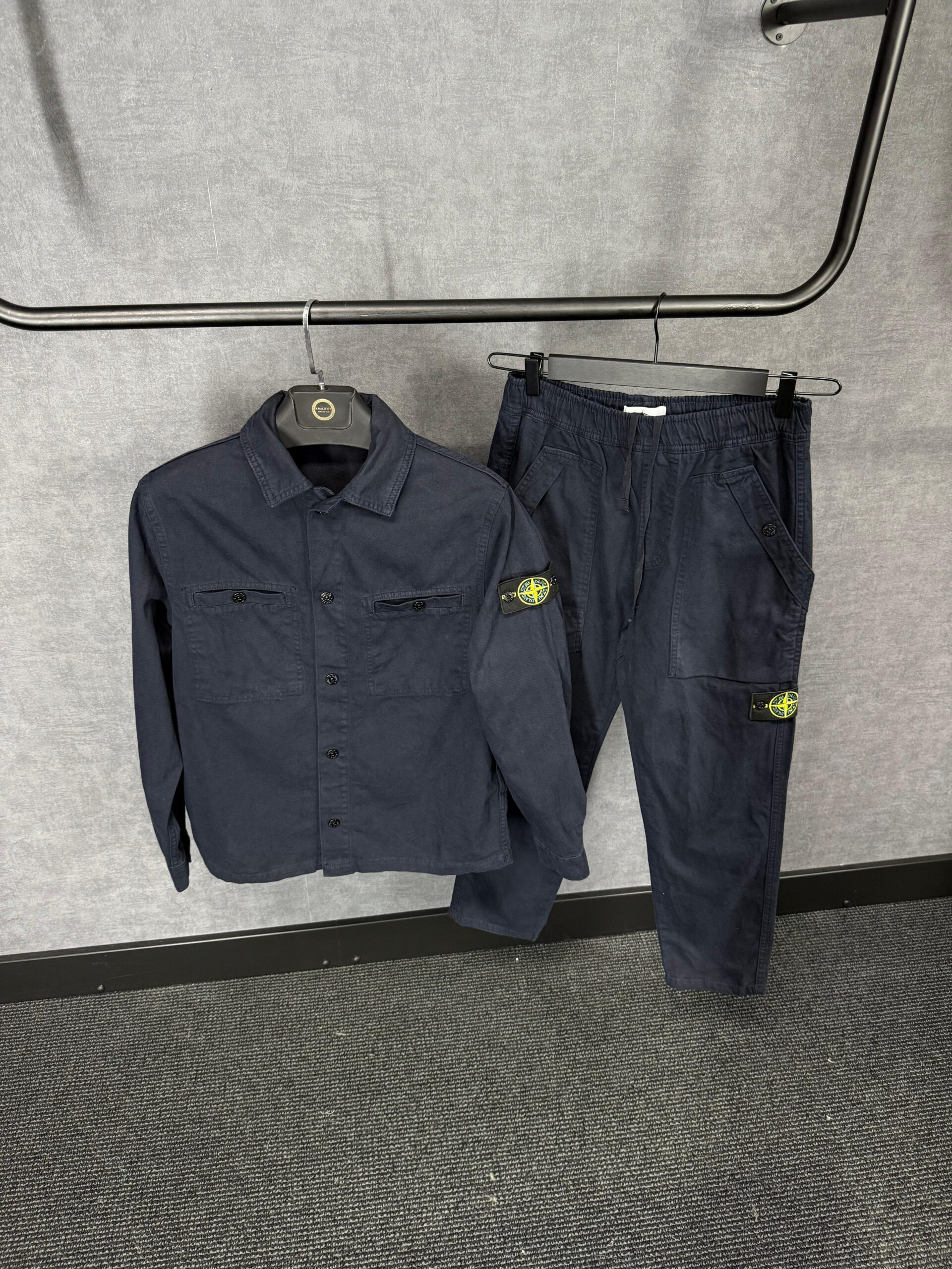 Stone Island Cargo Pak Navy Blue High Quality - Afbeelding 1