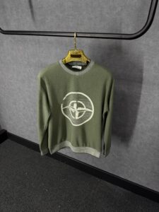 Stone Island Sweater Groen Rand