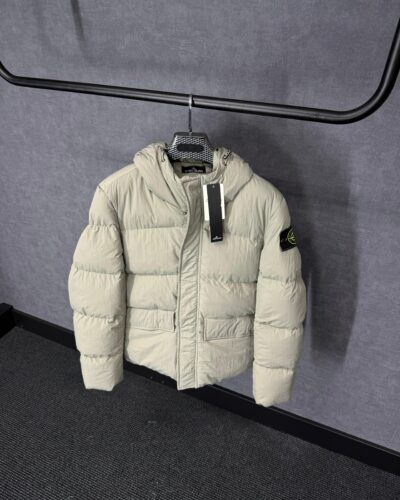 Stone Island Khaki Winterjas