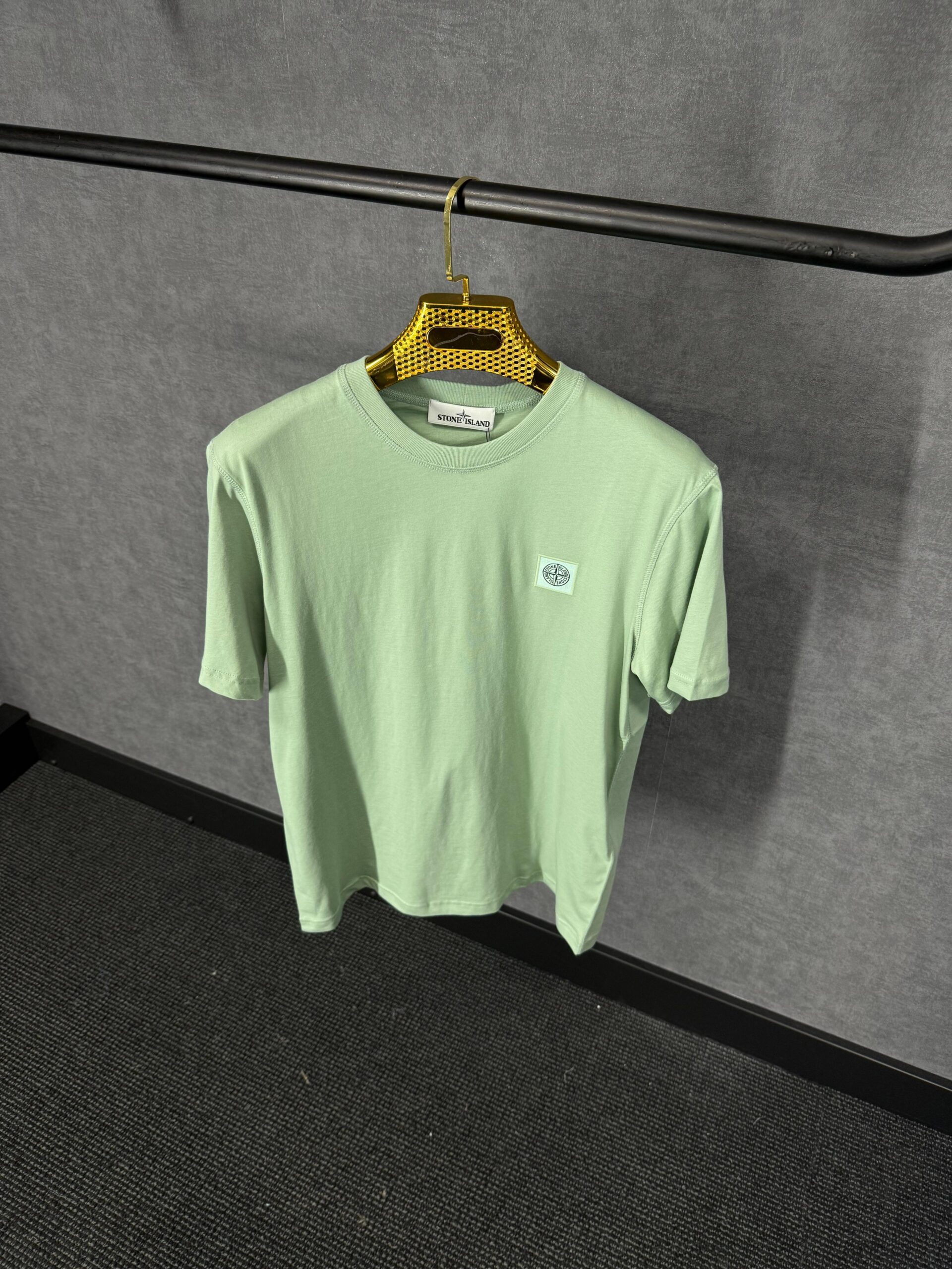 Stone Island Licht Groen Ghost T-Shirt - Afbeelding 1