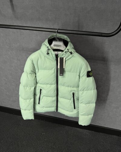 Stone Island Lichtgroen Winterjas