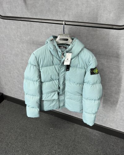 Stone Island Turqoise Winterjas