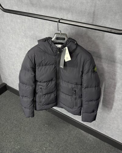 Stone Island Zwart Winterjas
