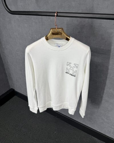 Off-White White Sweater Kruis