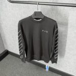 Off-White Black Sweater Arm Logo