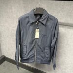 Dior Blue Full-Zip Men’s Jacket