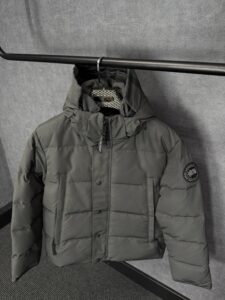 Canada Goose Wyndham Grey, Black Label High Quality - Afbeelding 3