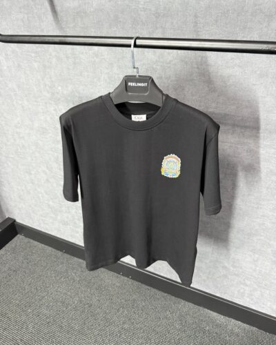Casablanca Black T-Shirt Chinese