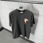 Casablanca Black T-Shirt Rainbow