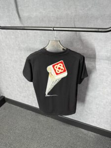 Casablanca Black T-Shirt Pilaar - Afbeelding 2