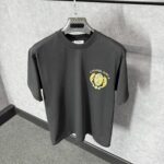 Casablanca Black T-Shirt Gold Logo